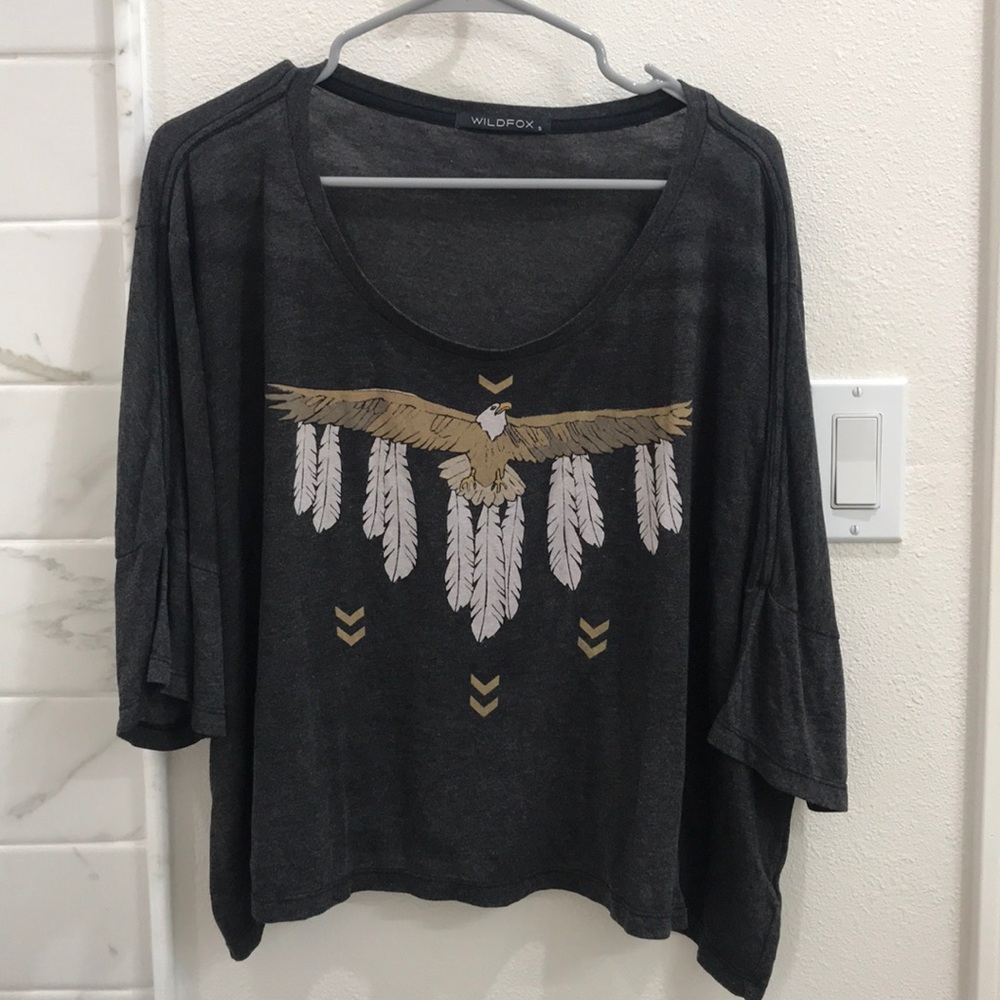 Wildfox eagle tee